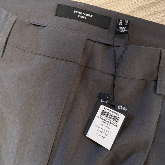 NWT Vera Moda Wide Dad Pant - Picture 3 of 6